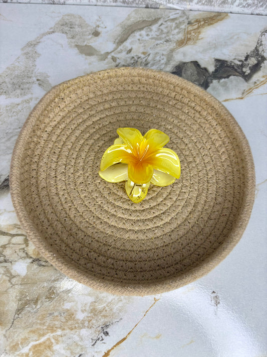 Medium Flower claw clip (random colour)