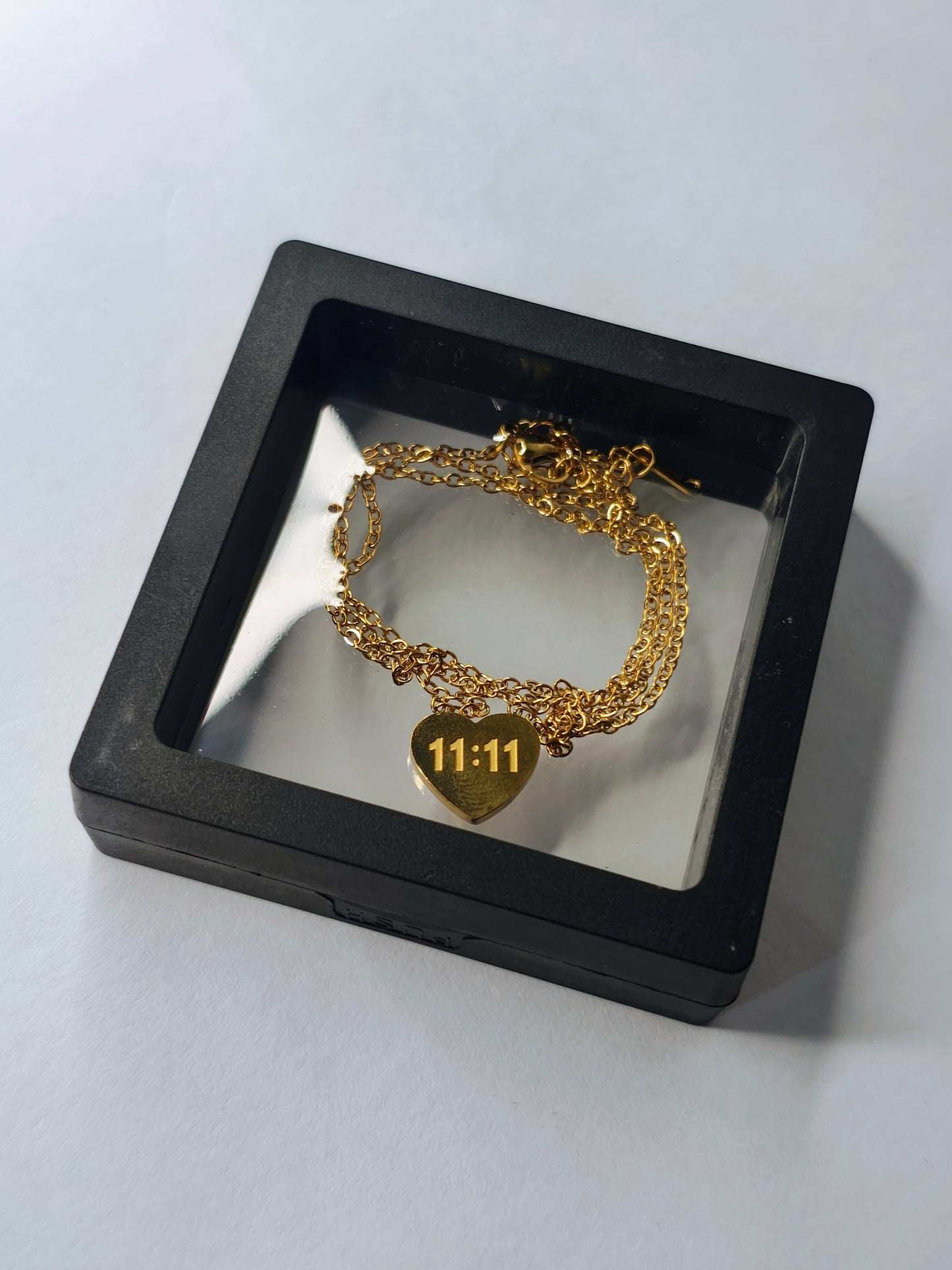 11:11 Heat Necklace (Anti-Tarnish,Stainless Steel)