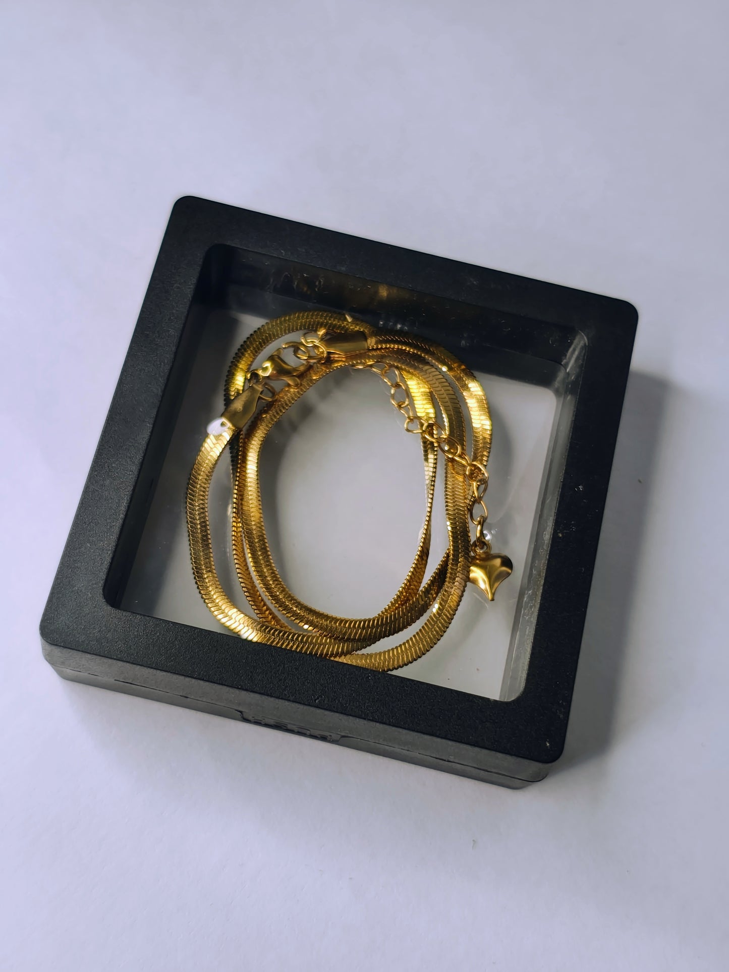 Snake Chain (Anti-Tarnish, Stainless Steel 18k Gold Plated)