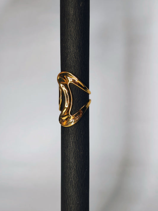 Big Chunky Ring (Anti-Tarnish, Stainless Steel 18K Gold Plated)