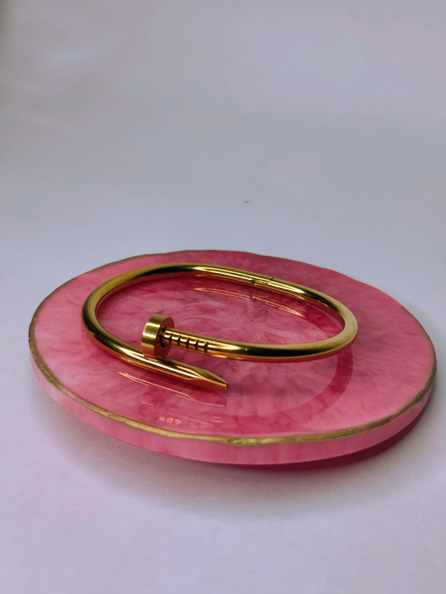 Nail Bracelet (Anti-Tarnish, Stainless Steel 18K Gold Plated)