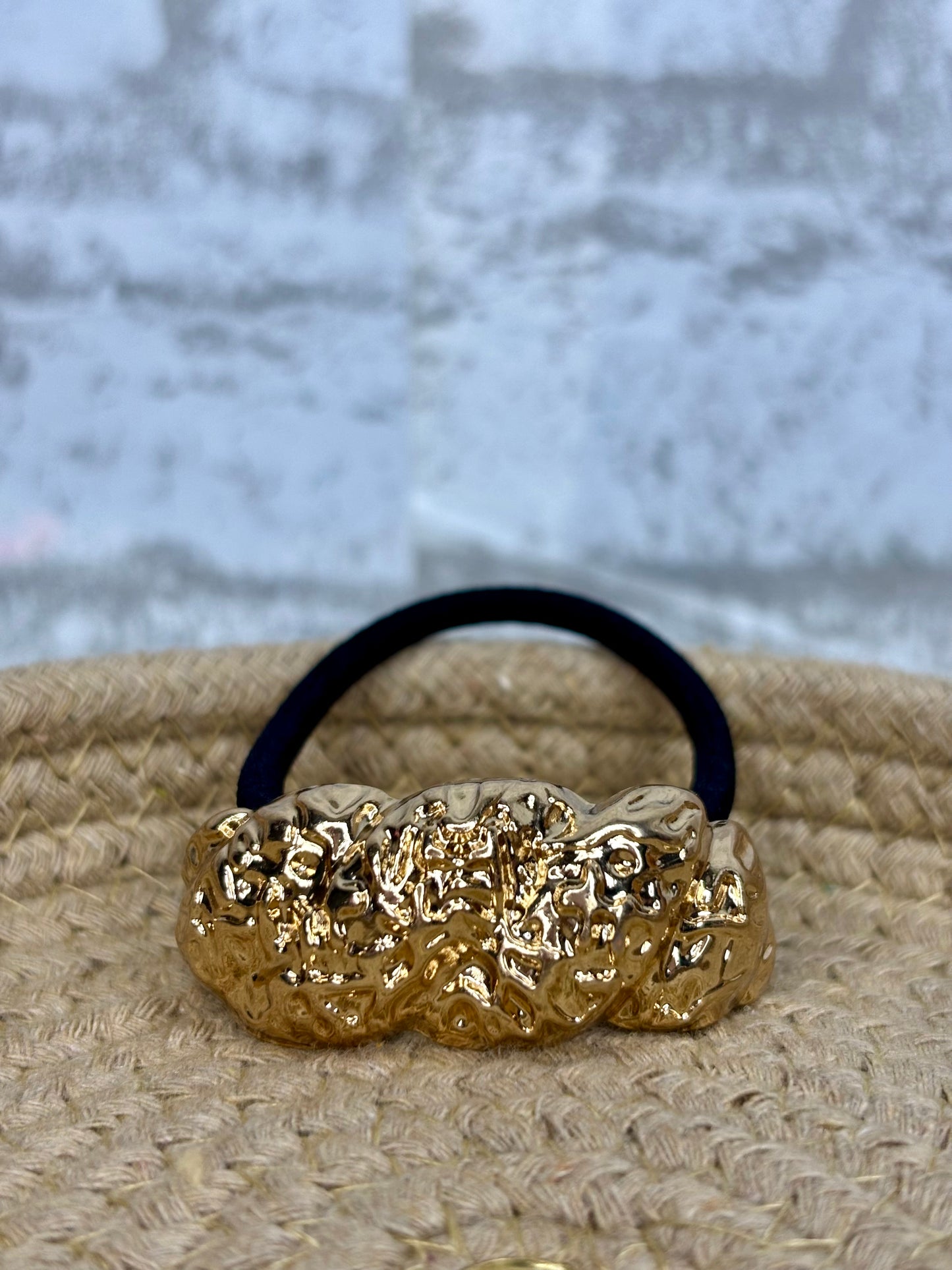 Anti tarnish hair tie (Random design)