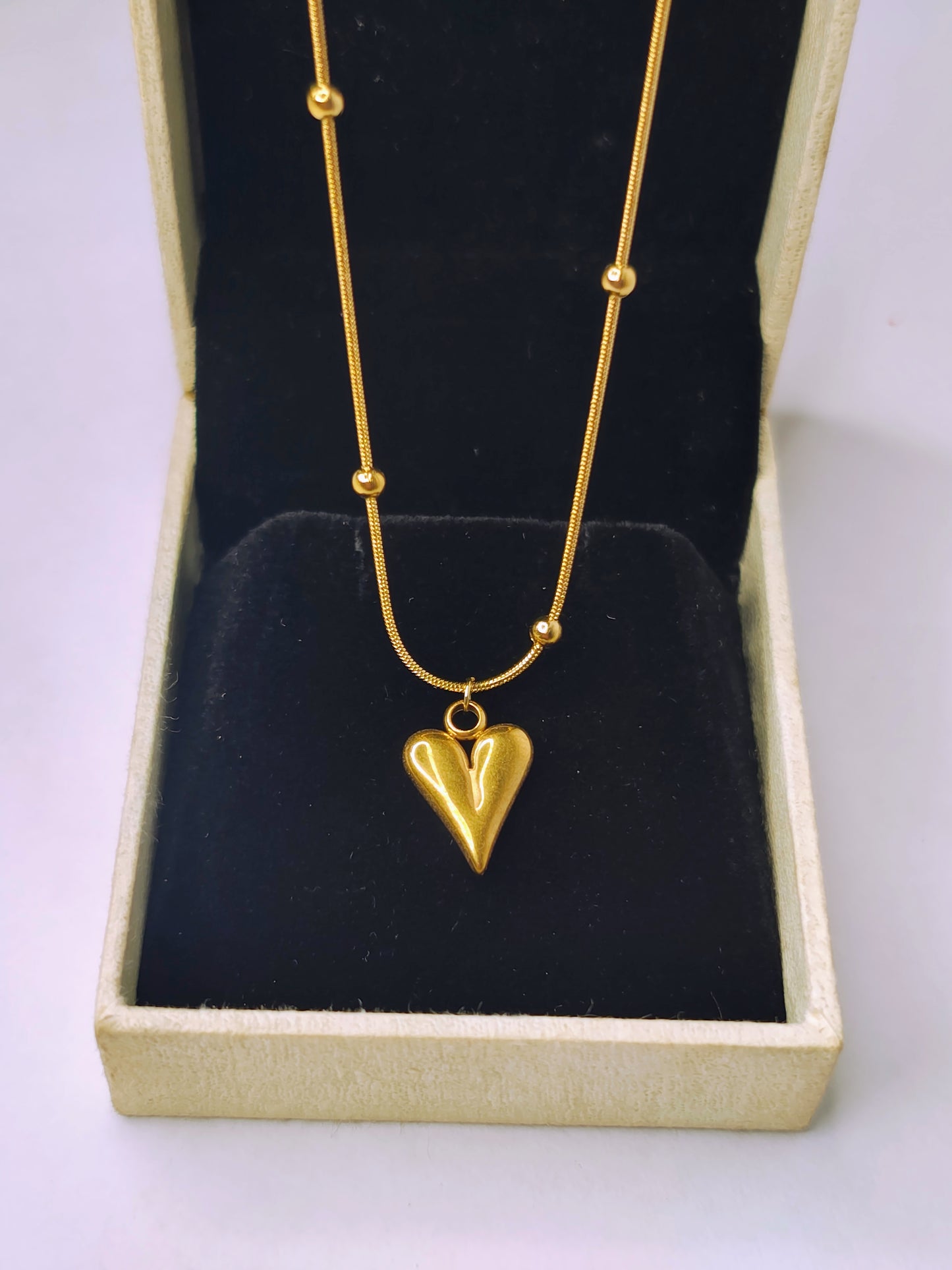My Heart Necklace (Anti-Tarnish,Stainless Steel)