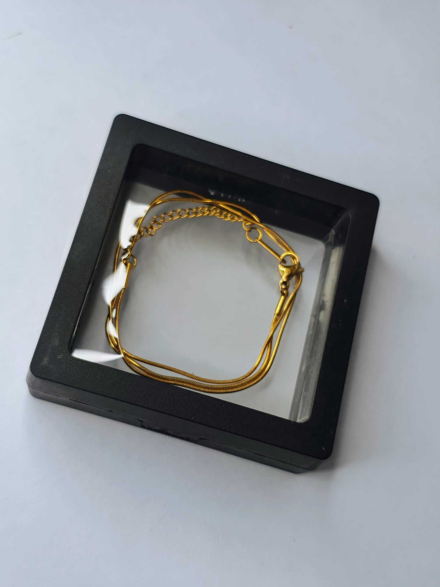 Sleek Chain (Anti-Tarnish, Stainless Steel 18k Gold Plated)