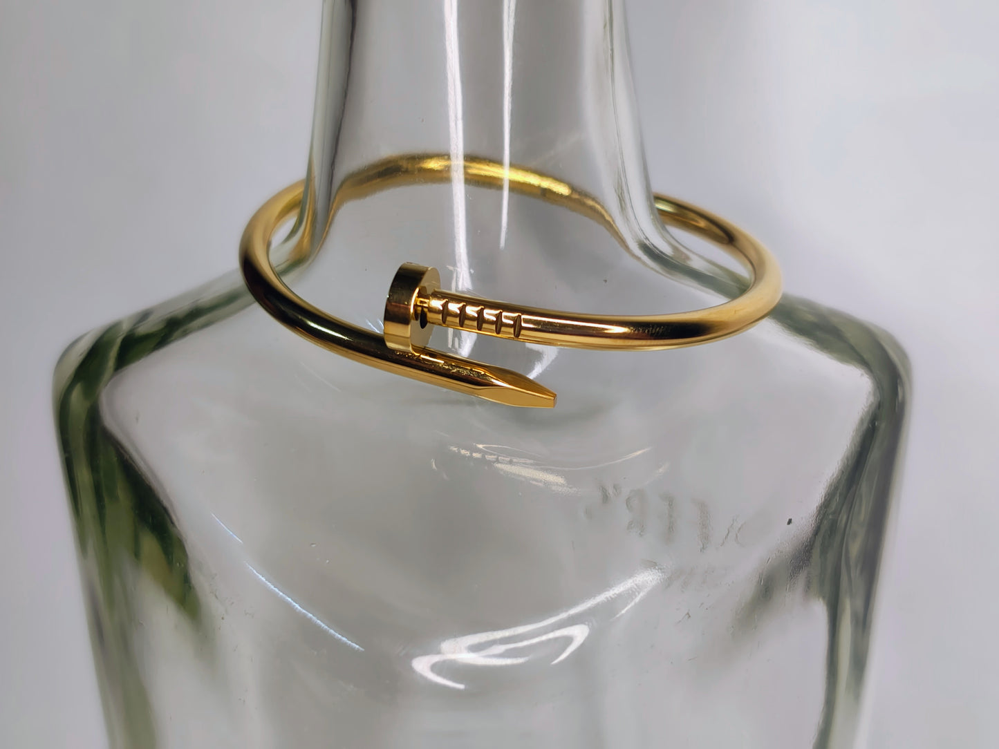 Nail Bracelet (Anti-Tarnish, Stainless Steel 18K Gold Plated)